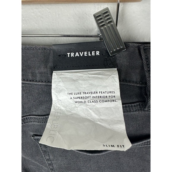 NWT Banana Republic Jean Gray Denim Mens Size 31x32 Slim-Fit Soft Luxe Modal - Picture 4 of 6